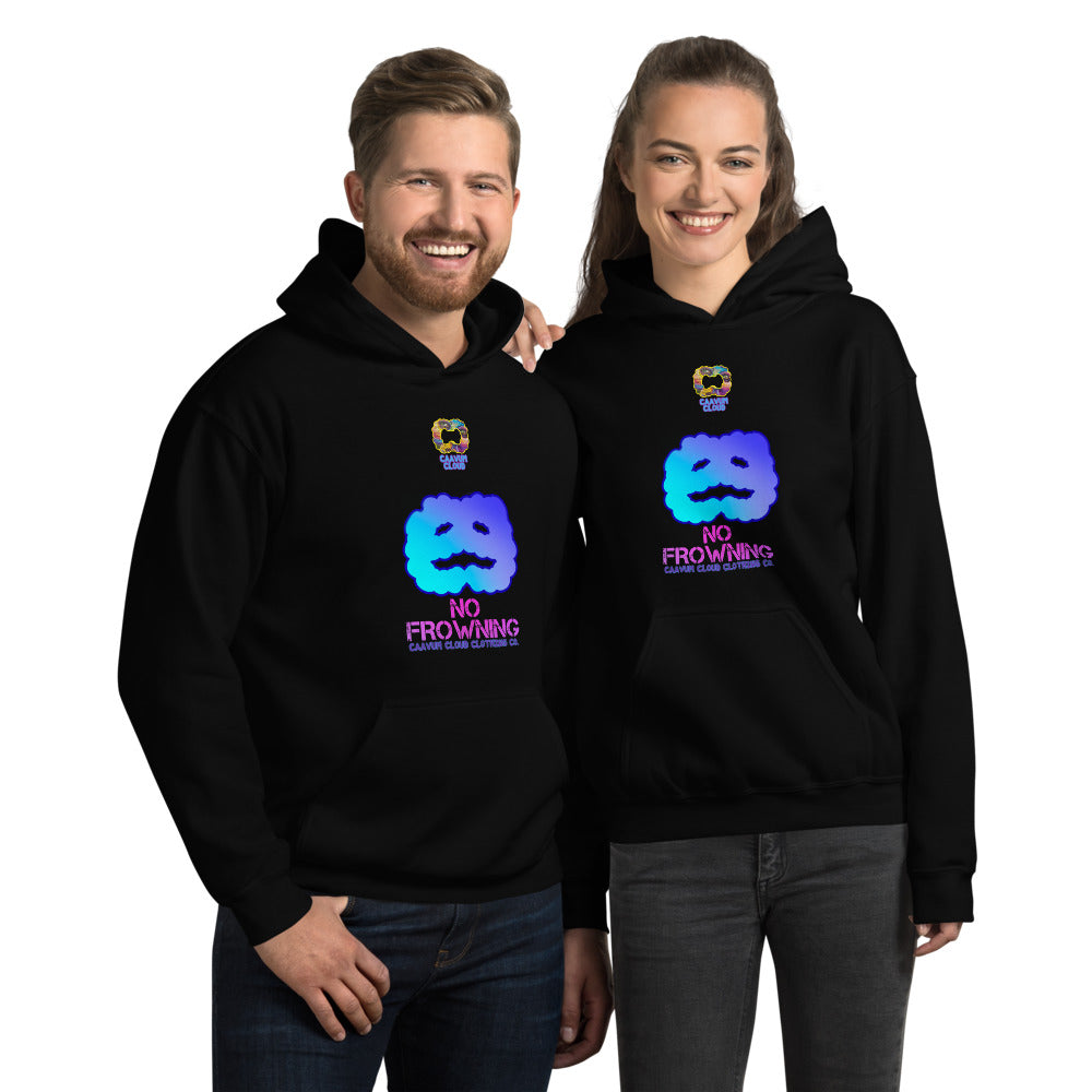 Caavum Cloud No Frowning Unisex Hoodie