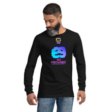 Load image into Gallery viewer, Caavum Cloud No Frowning Unisex Long Sleeve Tee
