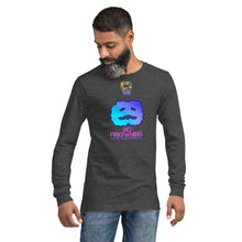 Load image into Gallery viewer, Caavum Cloud No Frowning Unisex Long Sleeve Tee
