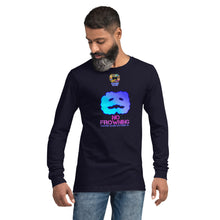 Load image into Gallery viewer, Caavum Cloud No Frowning Unisex Long Sleeve Tee
