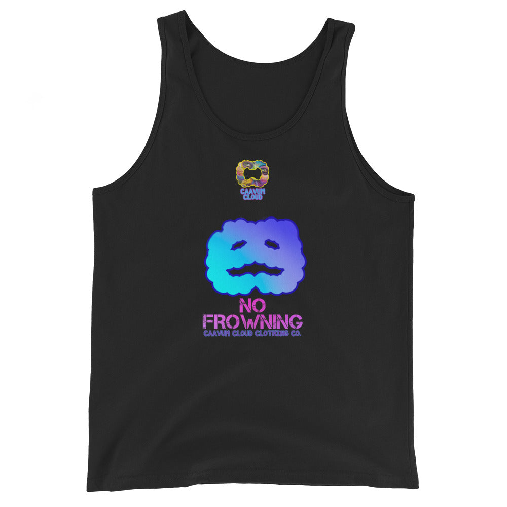 Caavum Cloud No Frowning Unisex Tank Top