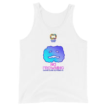 Load image into Gallery viewer, Caavum Cloud No Frowning Unisex Tank Top
