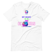 Load image into Gallery viewer, Caavum Cloud My Heart Is In The Clouds Short-Sleeve Unisex T-Shirt
