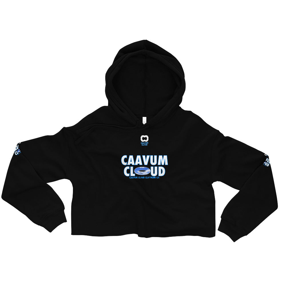 Caavum Cloud Sky Crop Hoodie