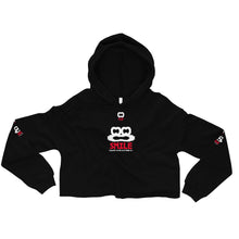 Load image into Gallery viewer, Caavum Cloud Smile Crop Hoodie
