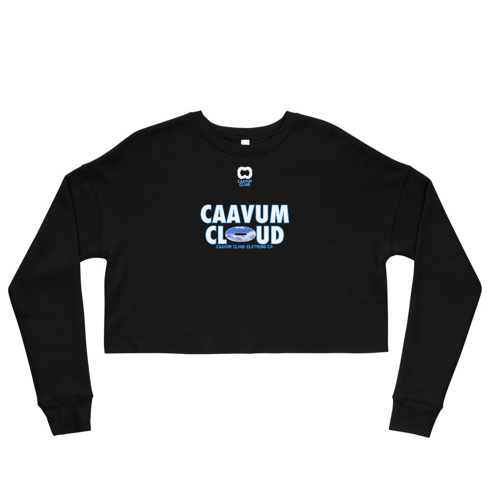 Caavum Cloud Sky Crop Sweatshirt