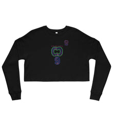 Load image into Gallery viewer, Caavum Cloud 9 Galaxy Crop Sweatshirt
