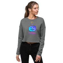 Load image into Gallery viewer, Caavum Cloud No Frowning Crop Sweatshirt
